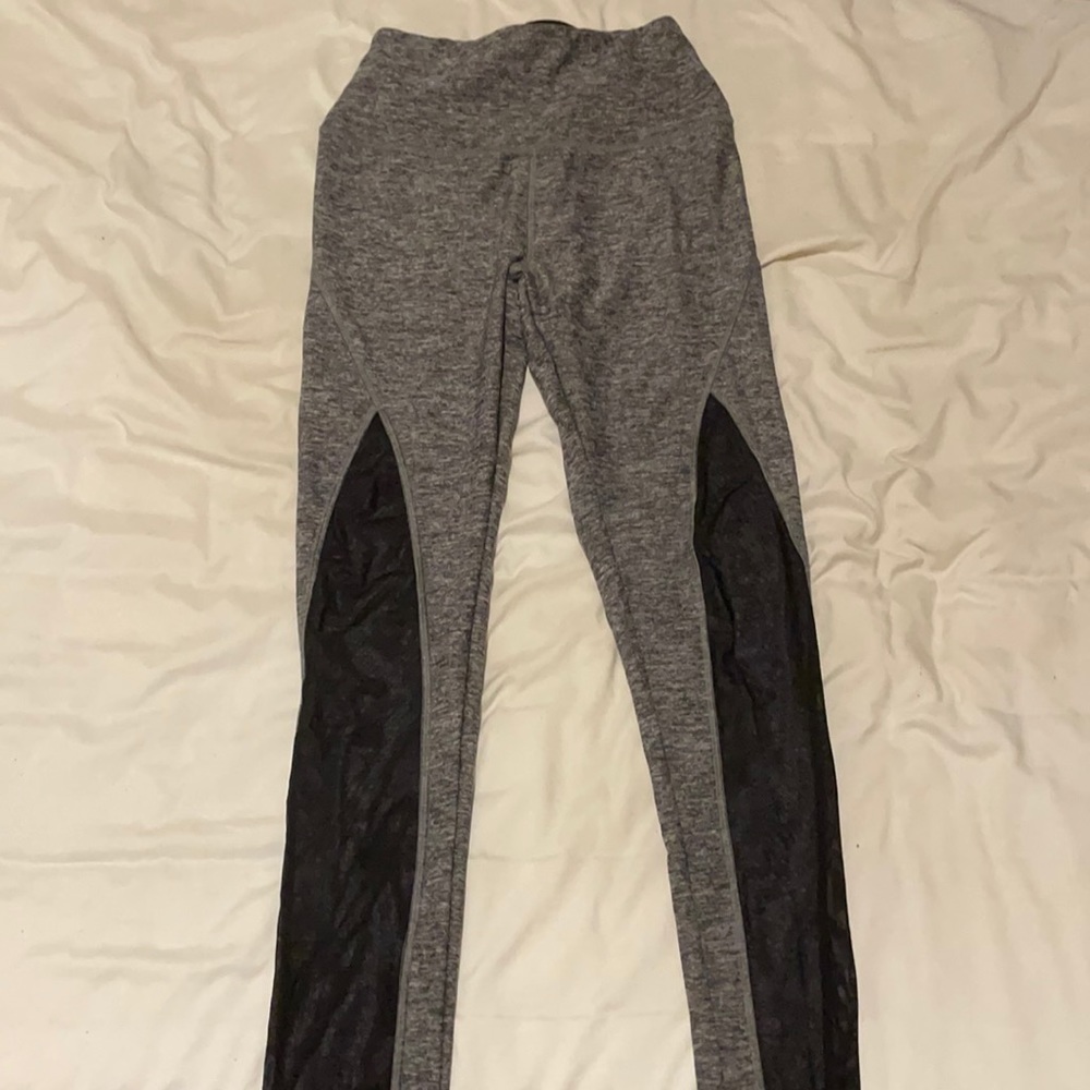 PINK High-rise mesh leggings